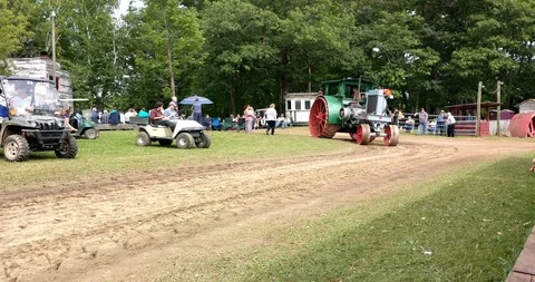100 Year Old Tractor Stock Footage 97975184