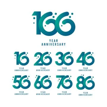 100 Years Anniversary Vector Template Design Illustration Stock Illustration