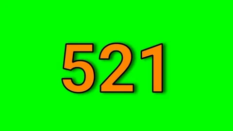 1000 to 0 fast countdown green screen video Stock Footage 322913888