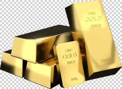 1000 gold bars Stock Photos