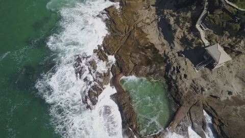 1000 Steps Pools Video stock 73437940