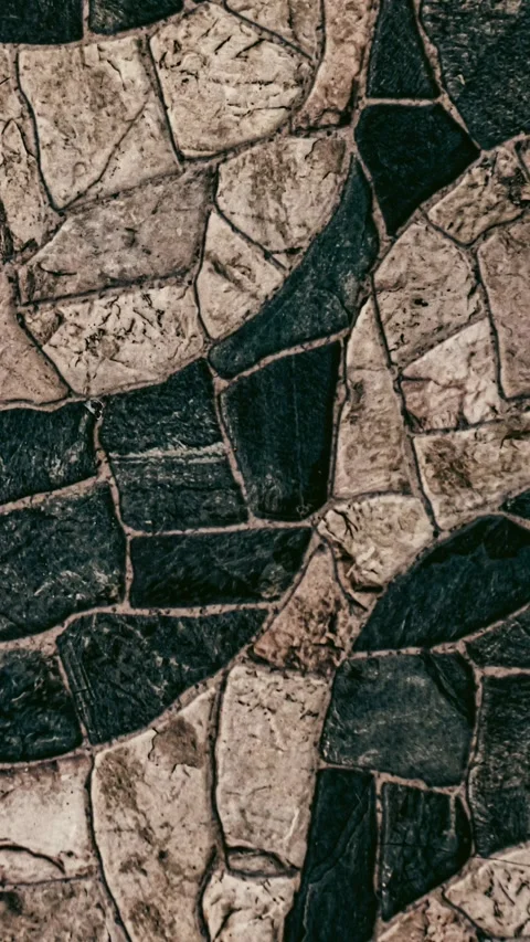 100_Seamless stone wall pattern.mp4 Stock Footage 345817827