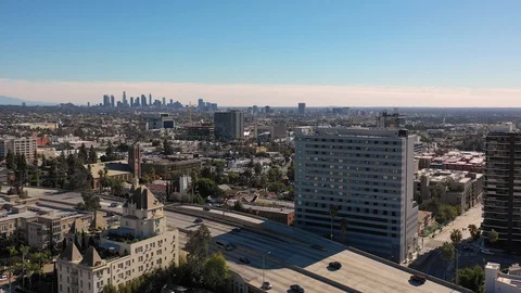 101 Freeway Hollywood 4k Stock Footage 103964559