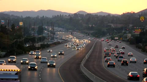 101 FREEWAY TIMELAPSE 4K Stock Footage 41799021