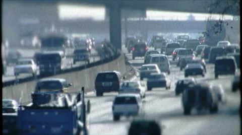 101 Freeway Traffic v2 Stock Footage 11085997