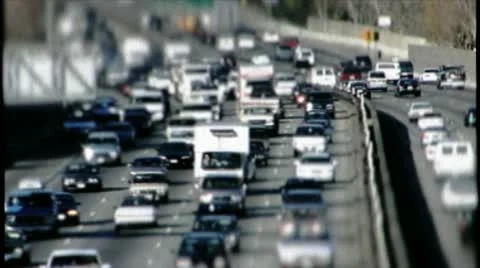101 Freeway Traffic v4 Stock Footage 11085887