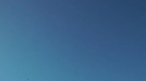 101 Jet Trails Blown by Wind Stock Footage 51328147