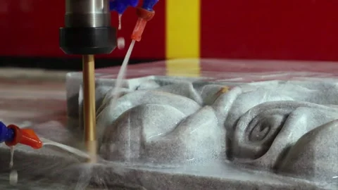 102 stone milling Stock Footage 154203854