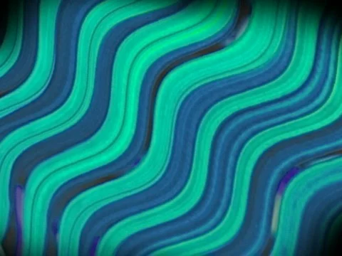 1032 BlueGreenWaves Stock Footage 446077