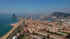 Aerial Spain Barcelona June 2018 Sunny Day 30mm 4K Inspire 2 Prores