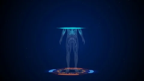 1037 Brain receiving signals Stock Footage 125900897