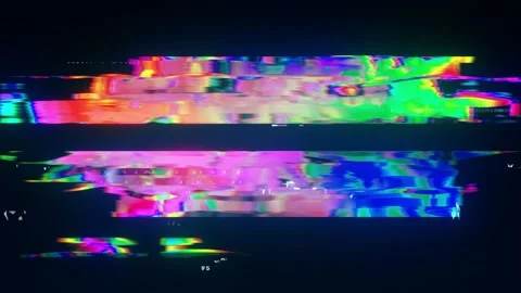 104 Animation Text Digital Color Glitch Effect Black Friday Stock-Footage 138033006