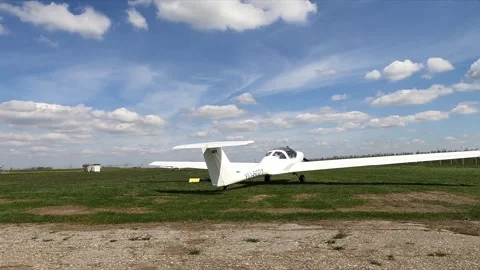 104 motor glider Stock Footage 308755059