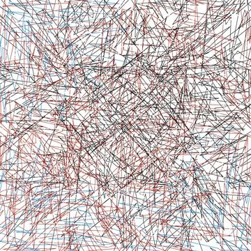 1043 Seamless pattern with colored lines 스톡 일러스트