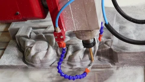 105 stone milling Stock Footage 154203881