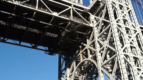 1053 George Washington Bridge Stock Footage 34368968