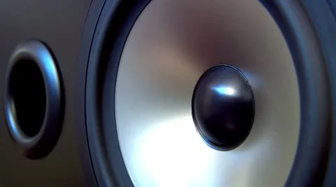 10624 speaker two fast dolly Stock Footage 10591162