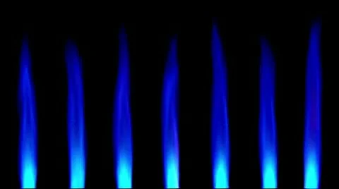 10644 gas flames up background loop Stock Footage 10703595