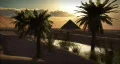 (1072) Egyptian Pyramid Oasis Giza Sahara Africa Desert HD Footage