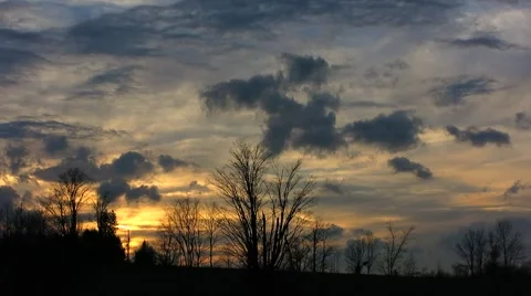 1080-sky-cloud-timelapse Stock Footage 60968341