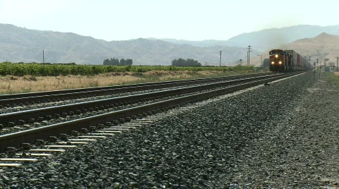 1080i train 01 Stock Footage 491819