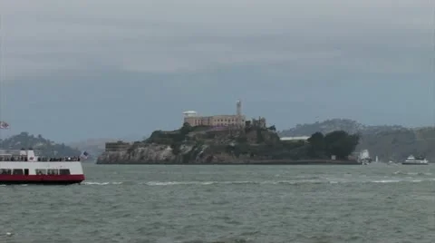1080p Alcatraz Stock Footage 11358398