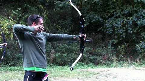 1080p Archery 10 Stock-Footage 12358477