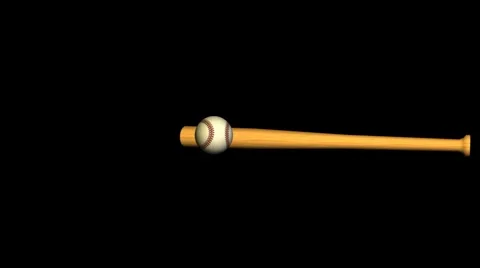 1080p Baseball Wipe High Quality 3D Transition Video stock 8538482