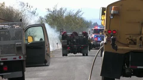 1080p Controlled Burn 38 Video stock 12388057