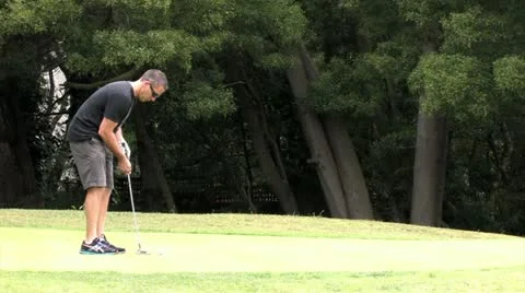 1080p Golfing 56 Stock Footage 11340297