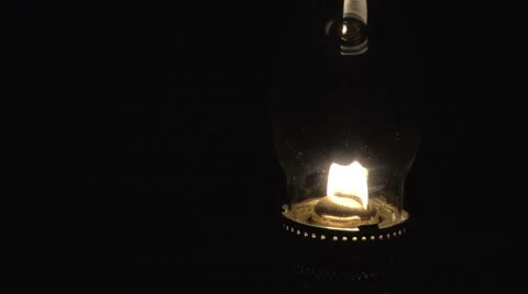 1080p Lantern burning at night Видео 41972820