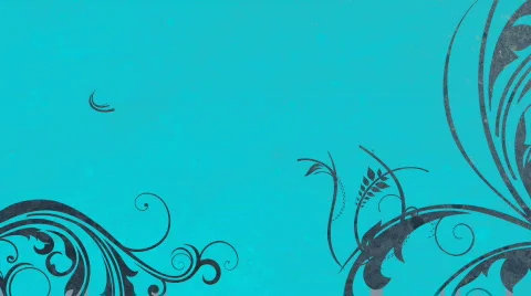 1080p loopable flower animation / floral background / abstract  Stock Footage 503640