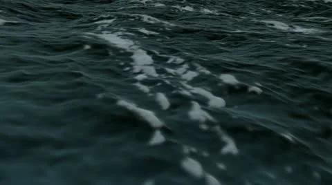 1080p seastorm element with alpha channel Stock Footage 11402764