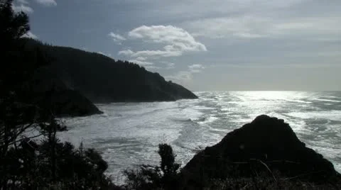 1080p Timelapse Waves on the Beach Stock-Footage 19279699