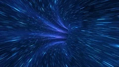 Speed of light Warp Cosmic Loop 3d Animation