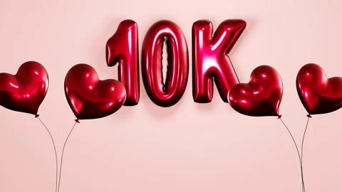 10K SUBSCRIBERS Stock Footage 269100011