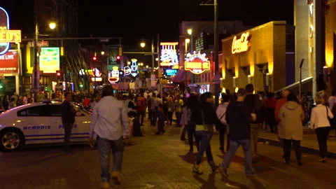 10L BealeStreet C0153 Stock Footage 206525168