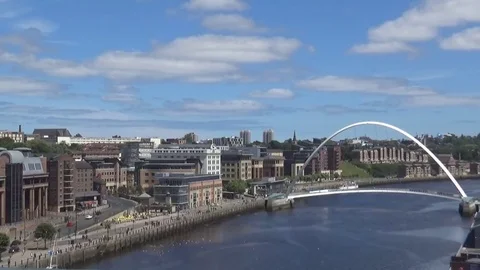 10s tyne view Stock Footage 79285156