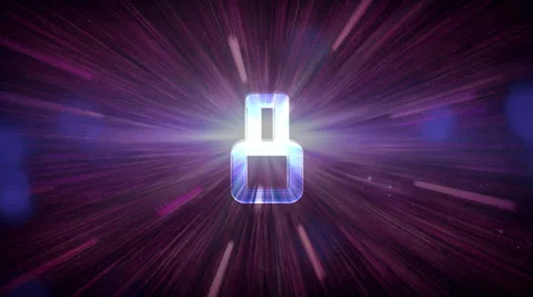 10to1 countdown space new year Stock Footage 33466829