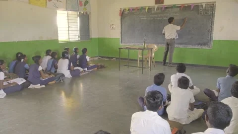 11. Students listening Tamil Class Stock-Footage 149097835