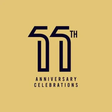 11 Th Anniversary Celebration Vector Template Design Illustration Stock Illustration