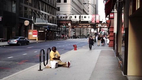 11.02.2016 Man on the Street Stock Footage 73494853
