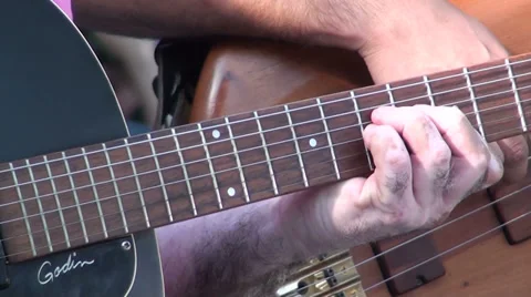 1104 Music at the park Stock Footage 33843711
