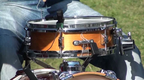 1106  Music at the park Stock Footage 33843591