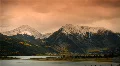 (1118) Autumn Early Snow Storm - Sunrise Timelapse of Mountains and Aspen Colors HD Footage