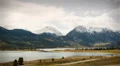 (1118R) Autumn Early Snow Storm Sunrise Timelapse of Mountains and Aspen Colors HD Footage