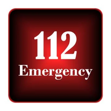 112 emergency icon Stock Illustration