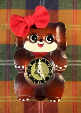 112017 V2 HolidayCard Clock Stock Photos