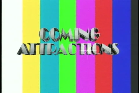 1125 coming attraction Stock Footage 843035