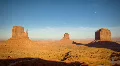 (1134) Monument Valley Utah Sunset Moonrise Timelapse HD Footage